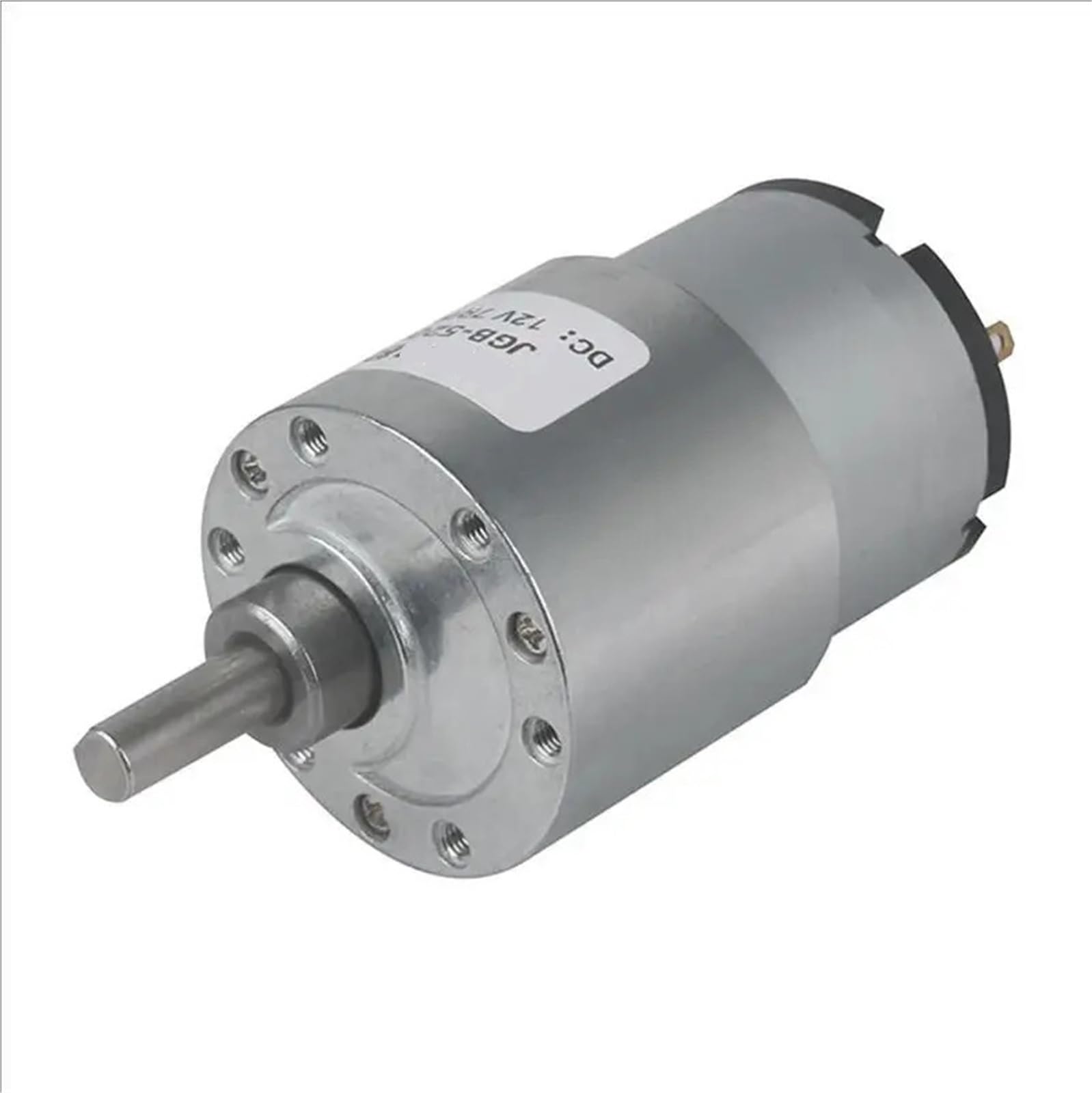 JGB37-520 DC 6V/12V/24V Getriebemotor mit hohem Drehmoment, Ganzmetallgetriebe, Elektromotor, 7/12/22/35/45/66/107/200/320/600/960 U/min, 1 Stück(200,6V) von ZBFGEPLV