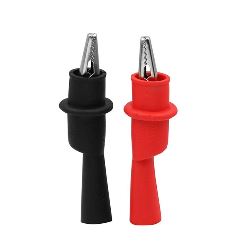 2pcs 10amp 1000V Alligatoren Test Clip Clamp Multimeter Push Auf Alligatoren Clip Isolierklemme von ZBIianxer
