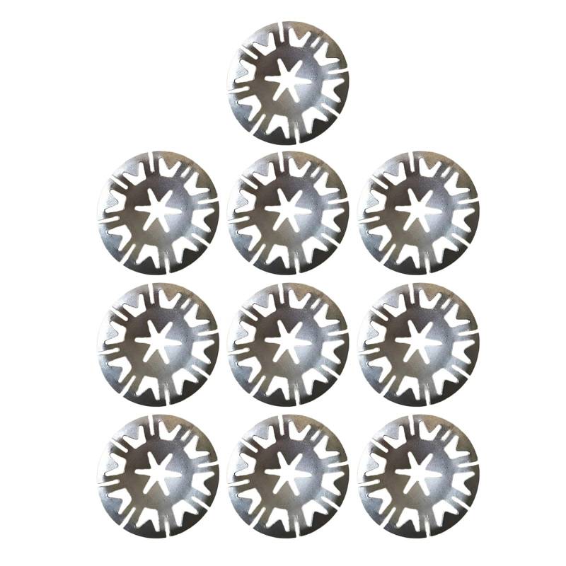 ZBIianxer 10pcs 30 Mm Kapuzen & Kofferraum Isolationsclips Metall Car Clip Ersatz Für Automobile Inneneinförderung Für Fahrzeug von ZBIianxer