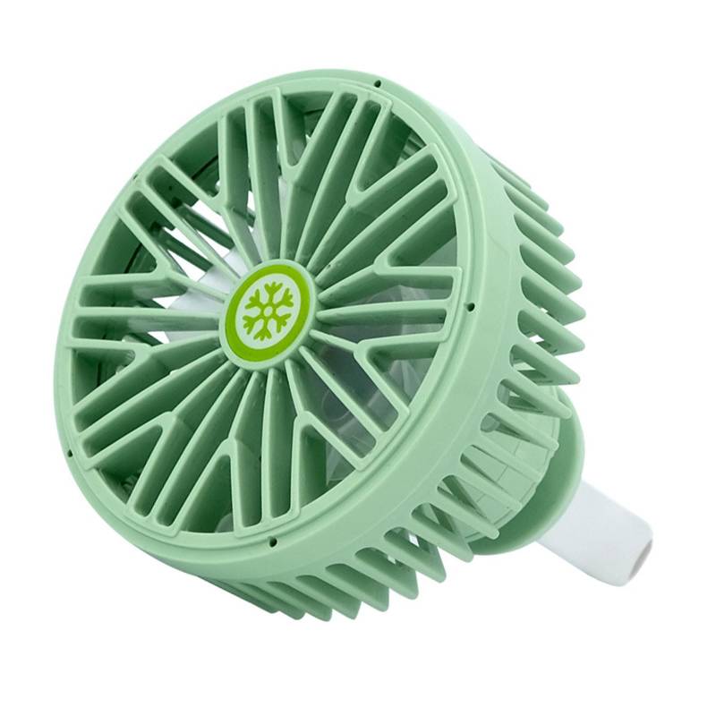 ZBIianxer Autoventilator 360 Grad Rotatable Coole Farbenfrohe LED Leuchten USB Angetriebenes Auto Leistungsstarker Kühlluftventilator Für Autoentlüftung von ZBIianxer