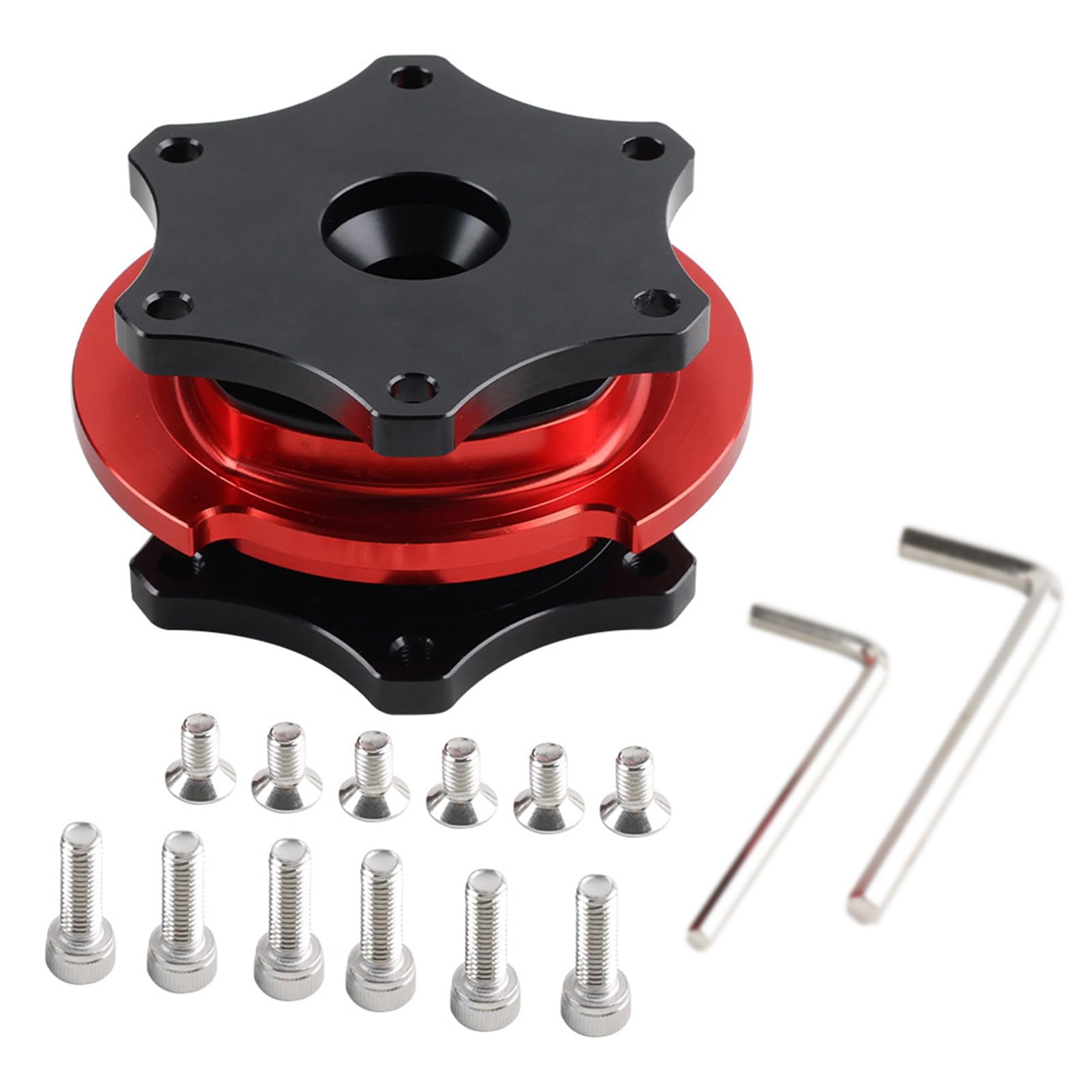 ZBIianxer Schnellfreisetzungslenkschnitte Adapter Aluminium 89 Mm Durchmesser Auto Modifikation Tool Einfache Installationsentfernung Für SFI ZBIianxer Schnellfreisetzungslenkschnitte Adapter Aluminium 89 Mm Durchmesser Auto Modifikation Tool Einfache Installationsentfernung Für SFI von ZBIianxer
