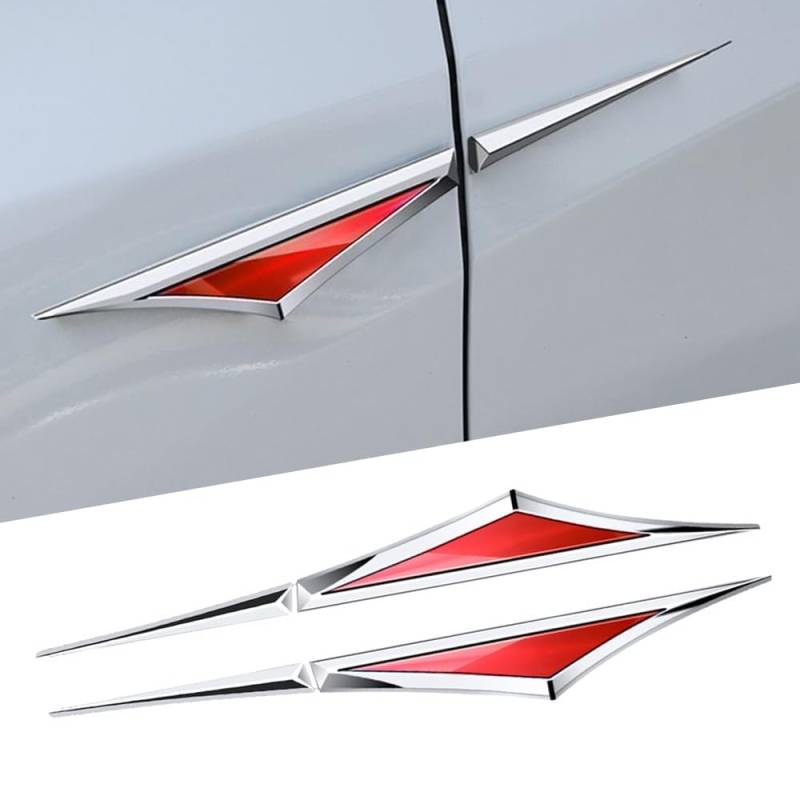 2 Stück Auto Emblem Aufkleber für Dacia Sandero Stepway Typ DJF ab Bj.2021,3D Metall Auto Aufkleber Metall Auto Limited Edition Logo Aufklebe,Selbstklebende Ersatz Dekoration,Re-d von ZBYFCLK