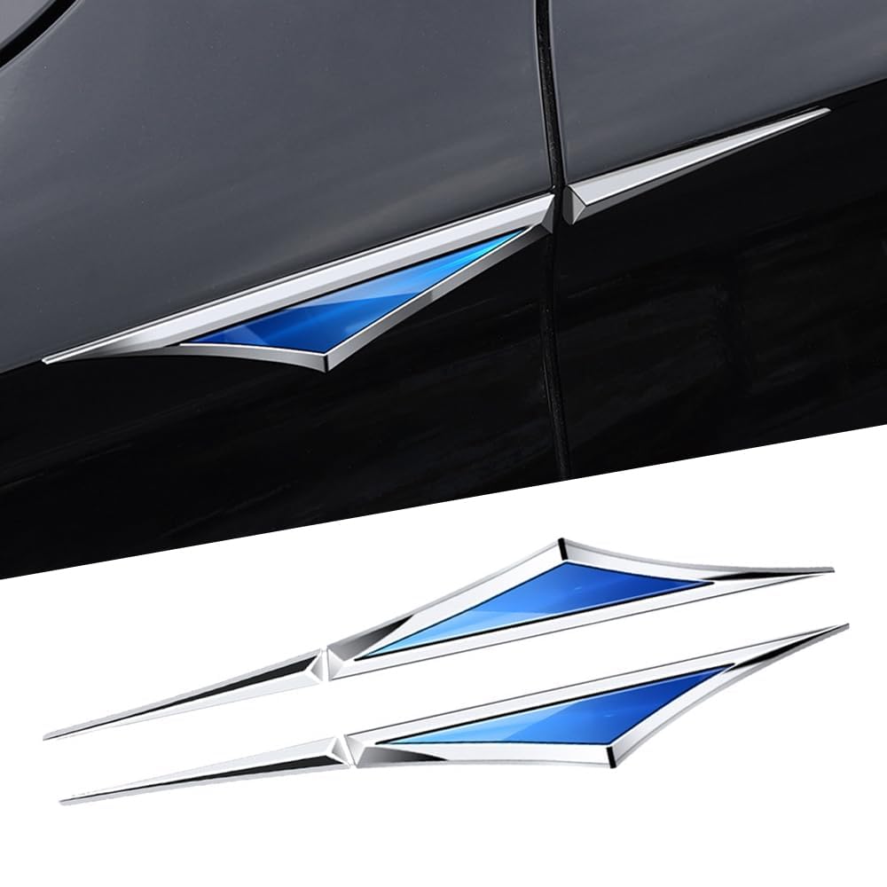 2 Stück Auto Emblem Aufkleber für Subaru G3X Justy (Typ MHY Bj.2003-2007),3D Metall Auto Aufkleber Metall Auto Limited Edition Logo Aufklebe,Selbstklebende Ersatz Dekoration,Blu-e von ZBYFCLK