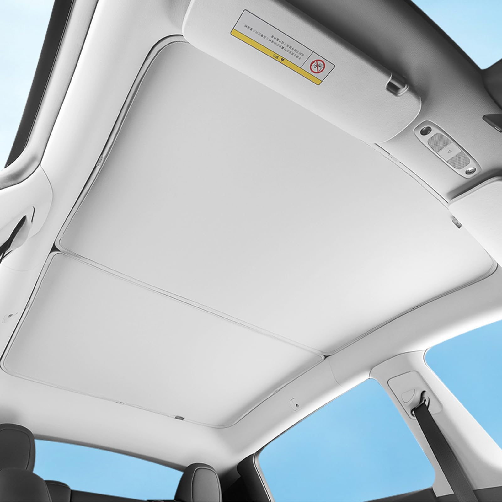 Sonnenblenden für glasdach für Smart #3 Smart 3 2023-2025,Sunshade roof autoglas schiebedach sonnenblenden wärmedämmende Abdeckung dachfenster uv-Schutz,Bei-ge Sonnenblenden für glasdach für Smart #3 Smart 3 2023-2025,Sunshade roof autoglas schiebedach sonnenblenden wärmedämmende Abdeckung dachfenster uv-Schutz,Bei-ge von ZBYFCLK