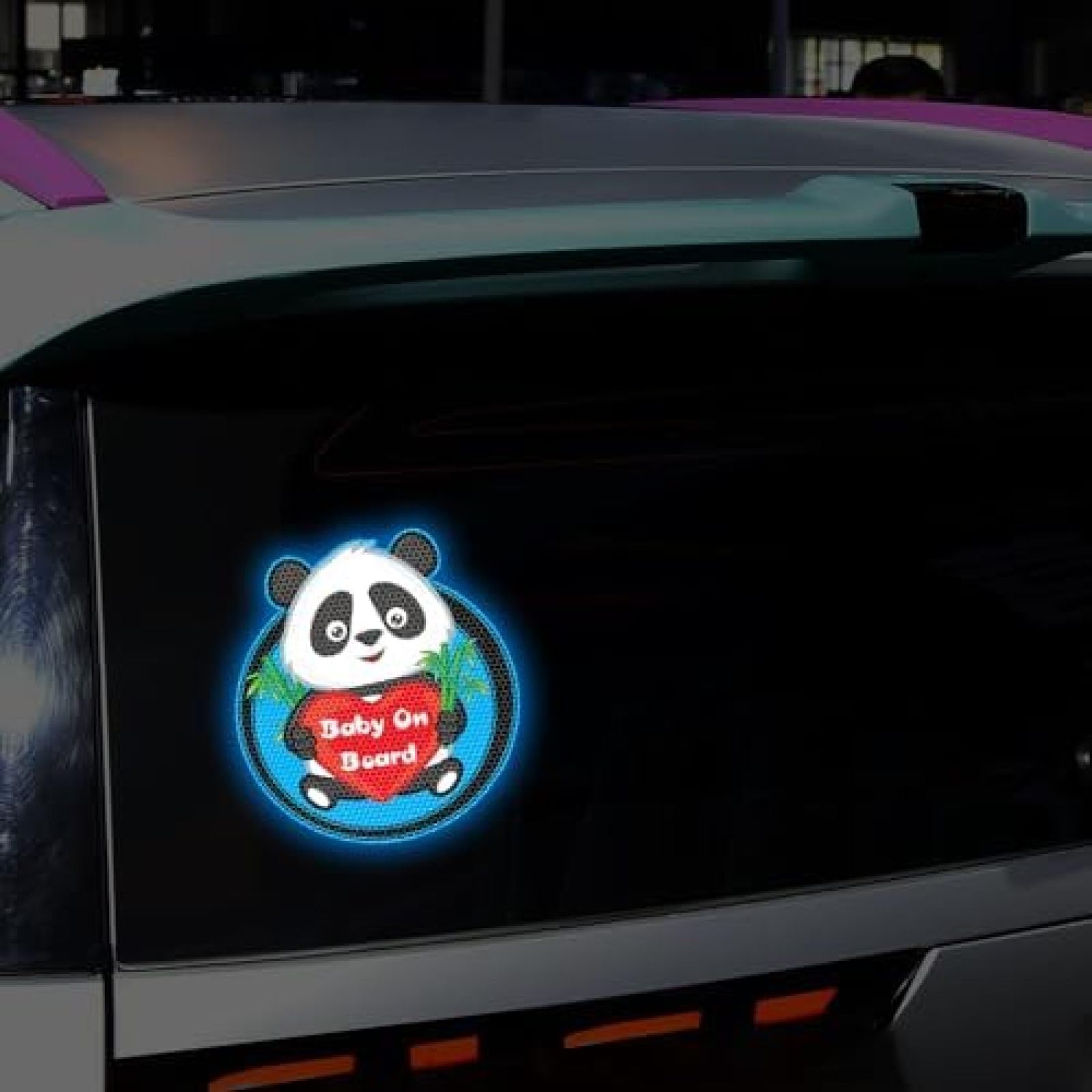 ZCHZCS 3Pack Diamond Grade Baby An Bord Zeichen Reflektierende Aufkleber Für Autos Funny Panda Baby Sicherheit Warntattoos Truck Auto Motorrad Fenster Aufkleber SUV Stoßfänger Vinyl Aufkleber (blau) ZCHZCS 3Pack Diamond Grade Baby An Bord Zeichen Reflektierende Aufkleber Für Autos Funny Panda Baby Sicherheit Warntattoos Truck Auto Motorrad Fenster Aufkleber SUV Stoßfänger Vinyl Aufkleber (blau) von ZCHZCS