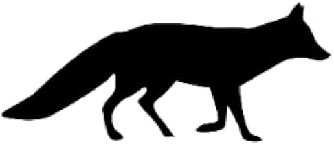 ZCHZCS 3ps Fox Sticker Car Aufkleber 15 * 6,6 cm von ZCHZCS