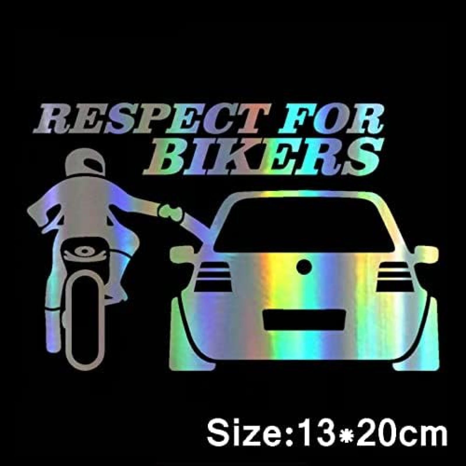 ZCHZCS Autoaufkleber 14 X 19 cm Autoaufkleber Respekt Für BikerAufkleber Auf Autovinyl, Lustigen 3DAufklebern Und Abziehbildern 3PS ZCHZCS Autoaufkleber 14 X 19 cm Autoaufkleber Respekt Für BikerAufkleber Auf Autovinyl, Lustigen 3DAufklebern Und Abziehbildern 3PS von ZCHZCS