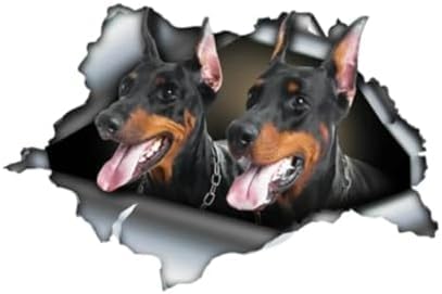 ZCHZCS Autoaufkleber Black Doberman Zerrissene Metallautomobile Außenzubehör Reflektierende Vinyl -Abziehbilder, 13 cm*8,8 cm Autokalauton -Dekorationsaufkleber Autoaufkleber ZCHZCS Autoaufkleber Black Doberman Zerrissene Metallautomobile Außenzubehör Reflektierende Vinyl -Abziehbilder, 13 cm*8,8 cm Autokalauton -Dekorationsaufkleber Autoaufkleber von ZCHZCS