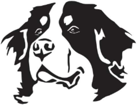 ZCHZCS Autoaufkleber Hund Köpfchen Windschutzscheibe Autos Motorräder Außen Zubehör von ZCHZCS