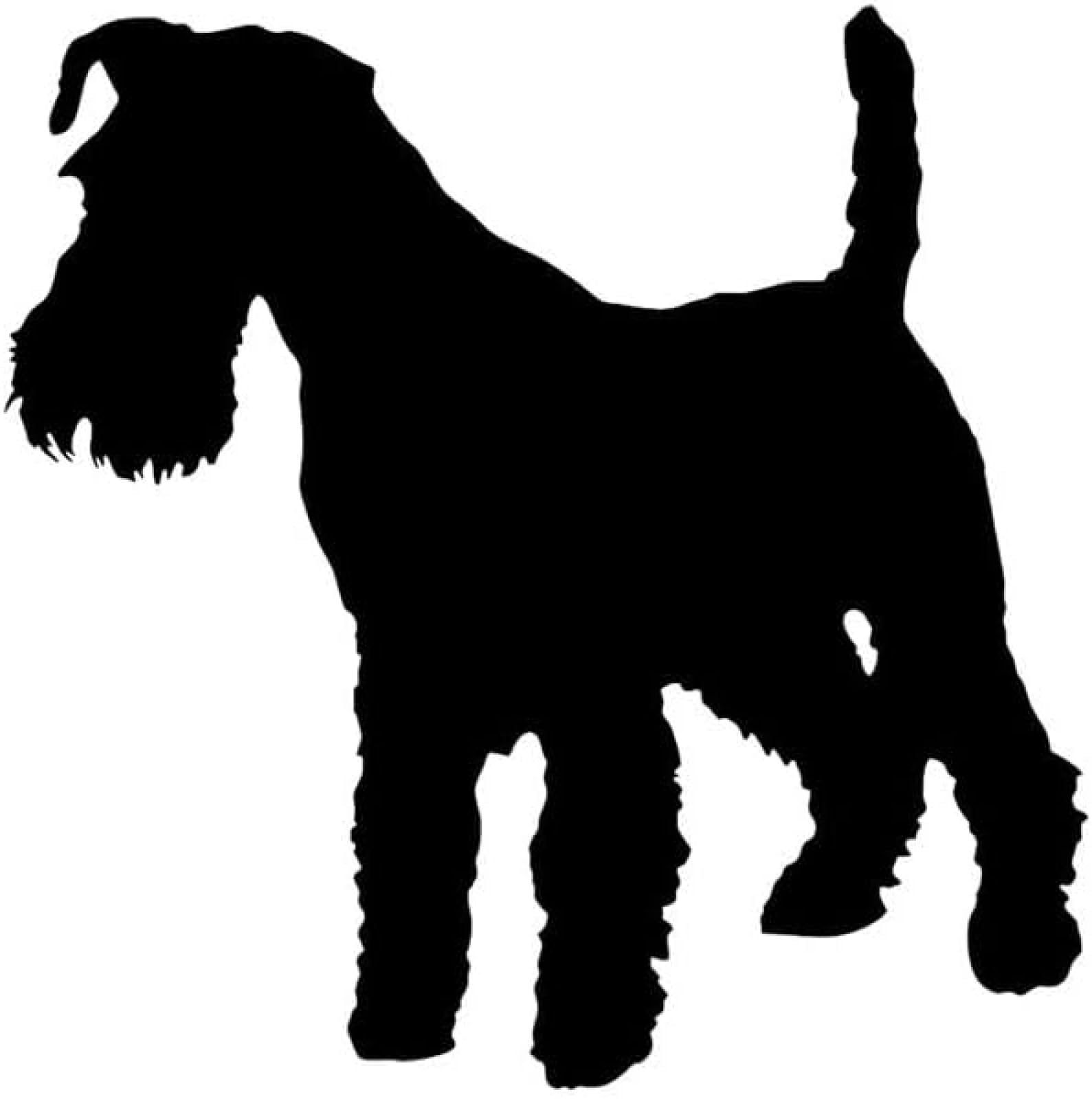 ZCHZCS Vinyl Aufkleber Schnauzer Hundauto -Autoaufkleber wasserdichte Autodekorationen Auf LKW -Stoßfänger Heckscheibe 10 X 10 cm (Farbe: A, Größe: 10x10 cm) von ZCHZCS