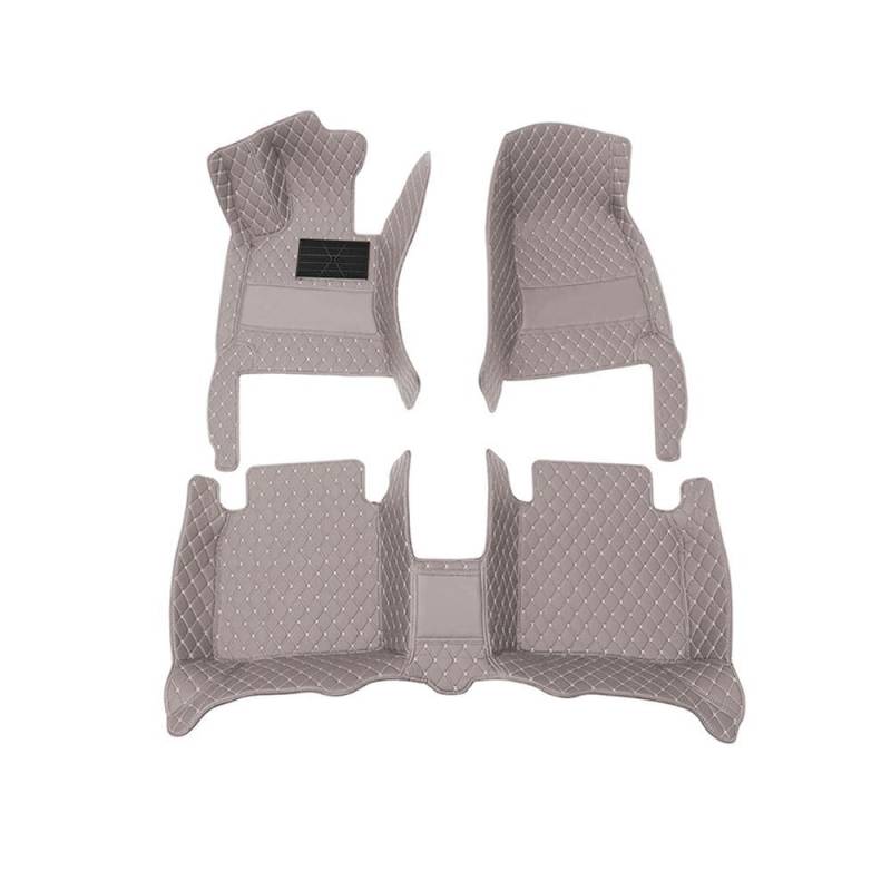 All Inclusive Auto FußMatten Passend für Smart forfour 2014-2020 W453, Linkslenker Leder Bodenmatte Autoinnenmatten ZubehöR,D-normal von ZCJBLC