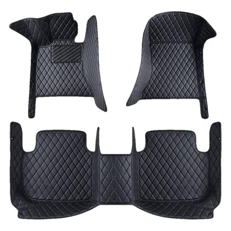 All Inclusive Auto FußMatten Passend für Volvo C30 2006-2012, Linkslenker Leder Bodenmatte Autoinnenmatten ZubehöR,F-normal von ZCJBLC