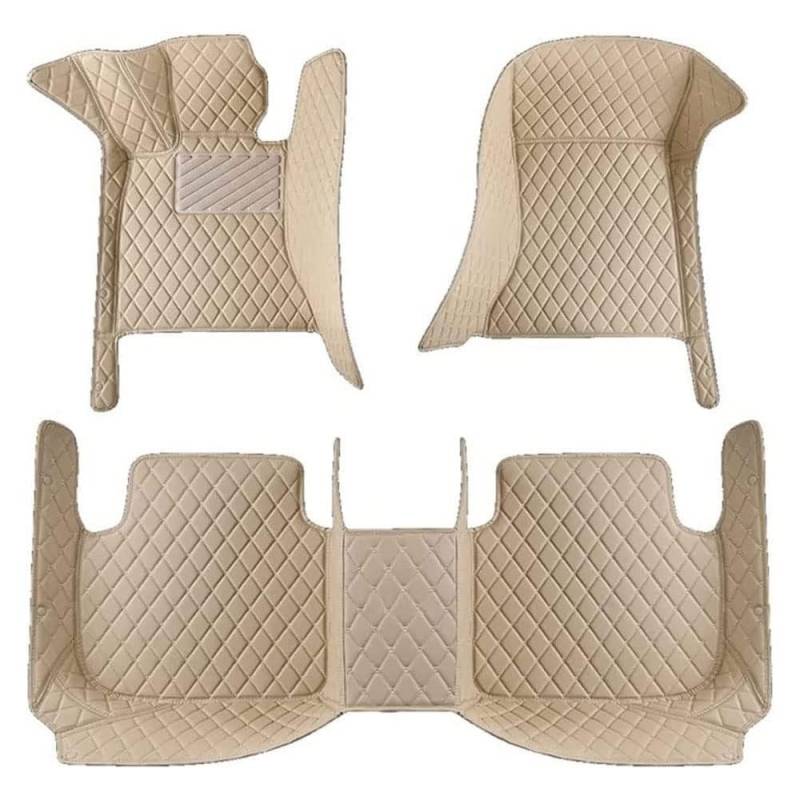 All Inclusive Auto FußMatten Passend für Volvo C70 2006-2013, Linkslenker Leder Bodenmatte Autoinnenmatten ZubehöR,C-normal von ZCJBLC