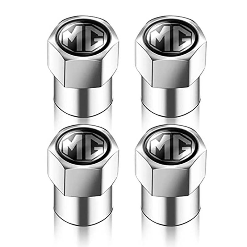 Reifen Ventilkappen für Mg Tf Zr Ev Gs Ezs Rx5 Zt 3sw Saloon Zs Mg3 Mg5 Mg6 Gt Hs,Autoreifen Ventilkappen Auslaufsichere Staubschutz Kappen Multifunktion Staubkappen von ZCNDGHMQ