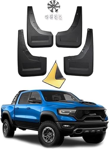 ZCXUIE 4 Stück Auto-Schmutzfänger für Dodge Ram TRX 2022-2023, Vorder- und Hinterrad Teile Auto-Radschutz ZCXUIE 4 Stück Auto-Schmutzfänger für Dodge Ram TRX 2022-2023, Vorder- und Hinterrad Teile Auto-Radschutz von ZCXUIE
