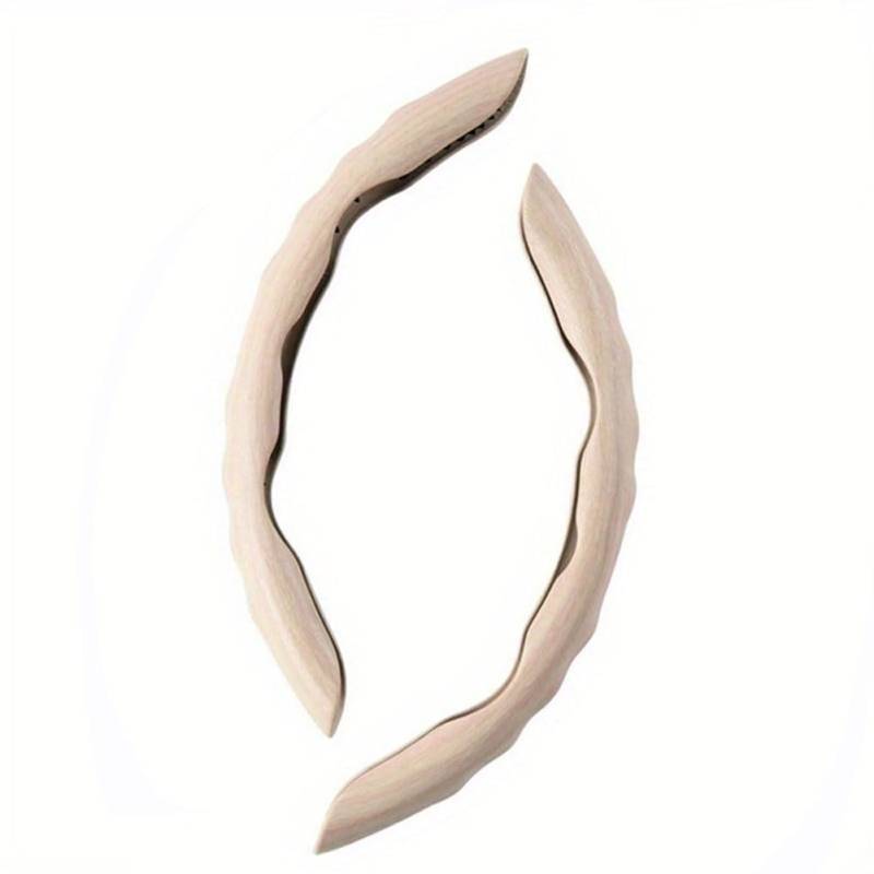 2pcs Auto-Lenkradabdeckung,kompatibel mit Renault Captur II I/Captur E-Tech 2.Gen/1.gen, Autoteile,3-White von ZCZMAD