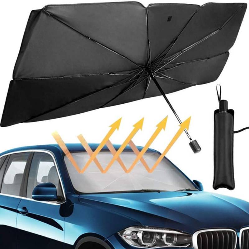 Auto Windschutzscheibe Sonnenschirm Regenschirm,kompatibel mit Kia Sorento IV (MQ4),Regenschirm Sonnenschirm von ZCZMAD