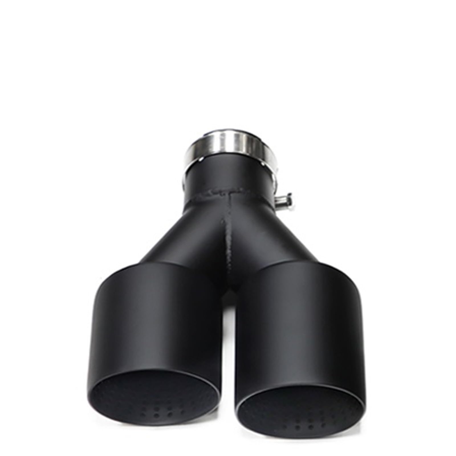 Auspuff Endrohr Für GTI MK7 Für Golf7 Düse 1 stück Doppel Auto Schalldämpfer Auspuff Spitze System Rohr Universal Auspuff Spitze U Typ Auto Auspuffrohr(Left ID51MMOD114MM) von ZCera