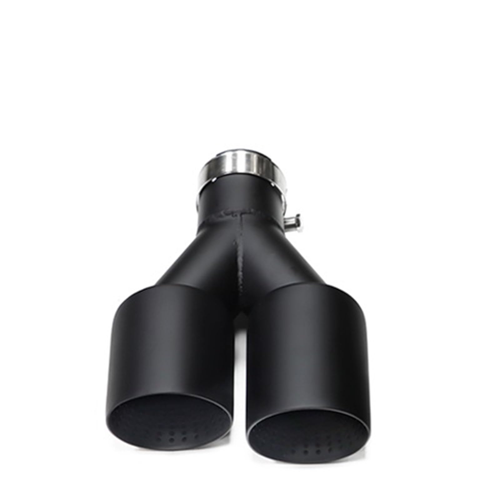 Auspuff Endrohr Für GTI MK7 Für Golf7 Düse 1 stück Doppel Auto Schalldämpfer Auspuff Spitze System Rohr Universal Auspuff Spitze U Typ Auto Auspuffrohr(Left ID63MMOD101MM) von ZCera