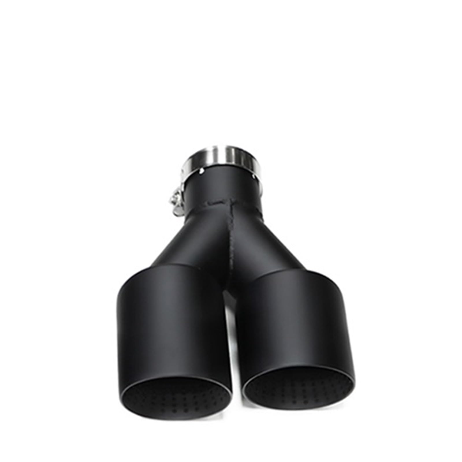Auspuff Endrohr Für GTI MK7 Für Golf7 Düse 1 stück Doppel Auto Schalldämpfer Auspuff Spitze System Rohr Universal Auspuff Spitze U Typ Auto Auspuffrohr(Right ID63MMOD89MM) von ZCera