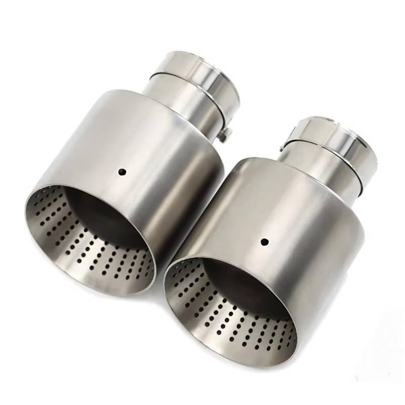 Auspuff Endrohr Für VW Für GTI MK7 Für Golf7 Düse 60MM 63mm Schalldämpfer Spitze 1 stück Auto Auspuff Spitze Universal auspuff Spitze Auto Auspuffrohr(ID60MMOD89MM) von ZCera