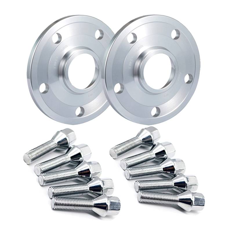 ZCera Spurverbreiterungen Für E90 Für M1 Für M3 Für M6 E36 E65 5x120 Spurverbreiterungen 72,6mm Centric Rad Dichtung Flansch Radnabe Adapter + Radmutter Rad Spacer Spurplatten(10mm 40mmM12x1.5) von ZCera