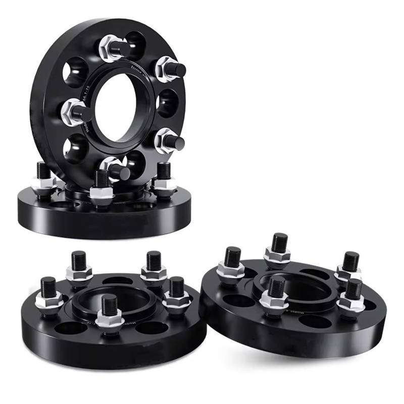 ZCera Spurverbreiterungen Für Geely Für Coolray 2022 2023 2024 2/4 Stück 5x114,3 54,1 M12 X 1,5 Rad Spacer Aluminium Legierung Nabe Verbreiterten Adapter Spurplatten(4Pieces 35mm) von ZCera