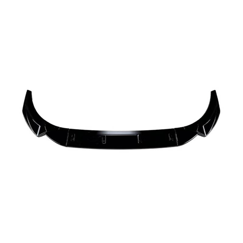 Frontspoiler für Audi A4 S4 B9.5 Sline 2020+ Stoßstangenlippe aus abriebfestem Anti-Kollisionsschutz Sportliche Frontlippe Diffusor Spoilerlippe,A-Glossy Black von ZDDYUU