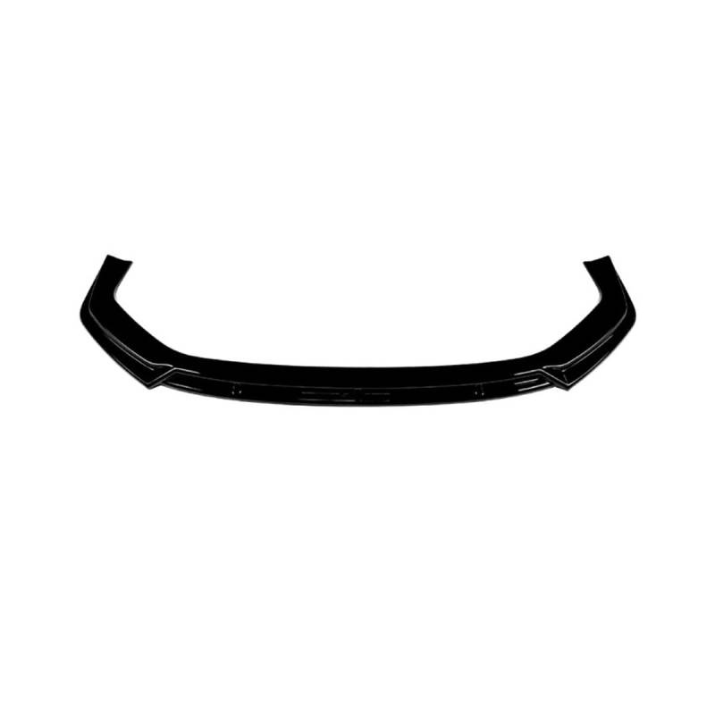 Frontspoiler für Audi A7 S7 C8 Sline 2019+ Stoßstangenlippe aus abriebfestem Anti-Kollisionsschutz Sportliche Frontlippe Diffusor Spoilerlippe,A-Glossy Black von ZDDYUU