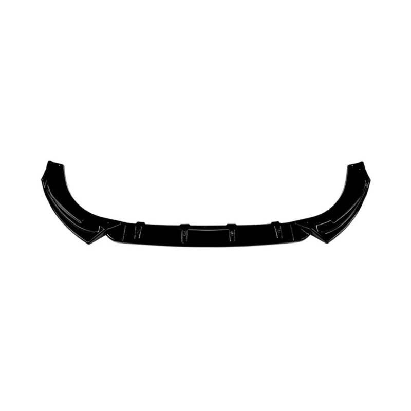 Frontspoiler für Audi Q5 FY Sline Late 2020-2024 Stoßstangenlippe aus abriebfestem Anti-Kollisionsschutz Sportliche Frontlippe Diffusor Spoilerlippe,A-Glossy Black von ZDDYUU