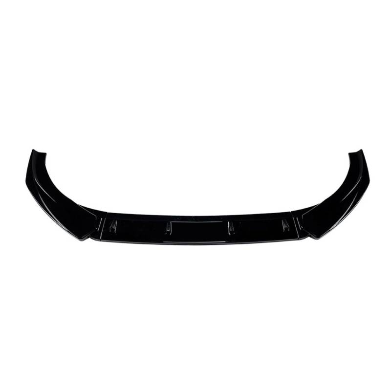 Frontspoiler für Audi S3 8V Early 2013-2016 Stoßstangenlippe aus abriebfestem Anti-Kollisionsschutz Sportliche Frontlippe Diffusor Spoilerlippe,A-Glossy Black von ZDDYUU