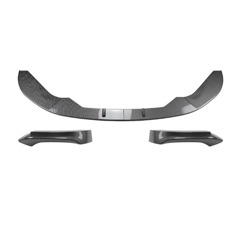 Frontspoiler für BMW 1 Series F20 F21 LCI M Sport 2015-2019 Stoßstangenlippe aus abriebfestem Anti-Kollisionsschutz Sportliche Frontlippe Diffusor Spoilerlippe,B-Carbon Fiber von ZDDYUU