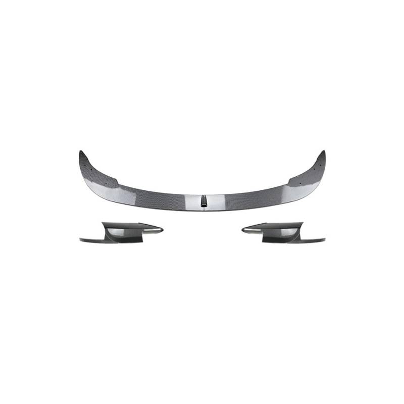 Frontspoiler für BMW 5 Series F10 F11 M5 2011-2017 Stoßstangenlippe aus abriebfestem Anti-Kollisionsschutz Sportliche Frontlippe Diffusor Spoilerlippe,B-Carbon Fiber von ZDDYUU