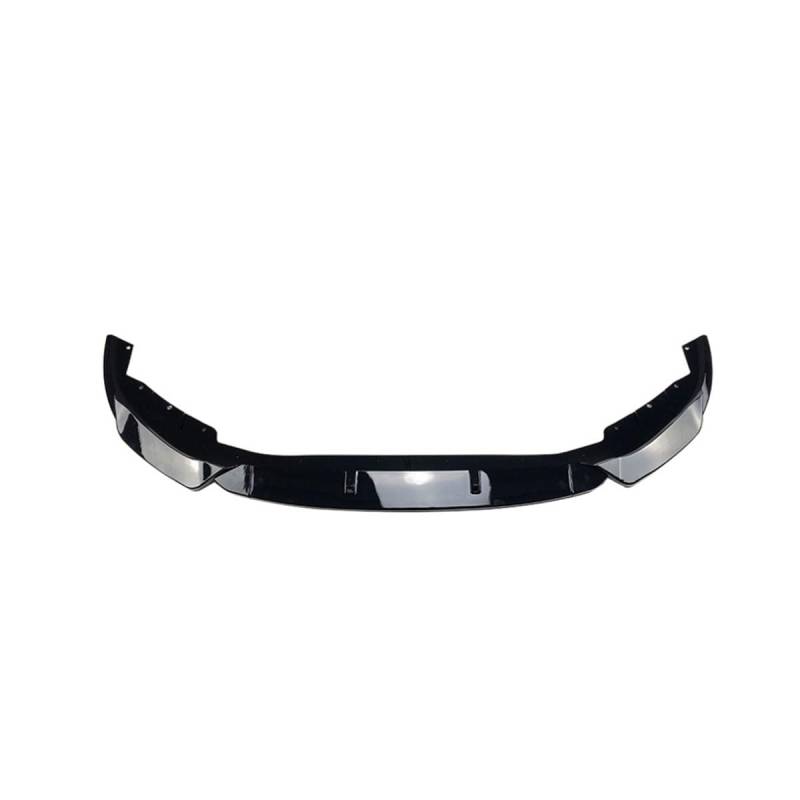 Frontspoiler für BMW 5 Series G30 G31 Late 2021+ 520i 525i 530i Stoßstangenlippe aus abriebfestem Anti-Kollisionsschutz Sportliche Frontlippe Diffusor Spoilerlippe,A-Glossy Black von ZDDYUU
