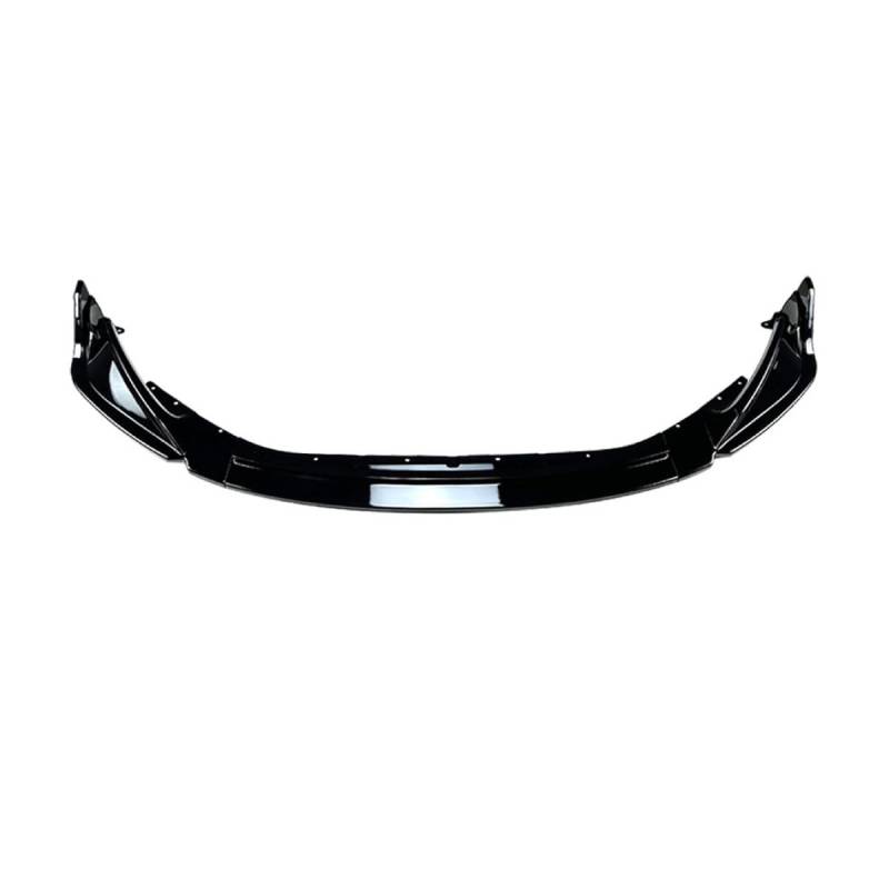 Frontspoiler für BMW M3 G80 M4 G82 2021+ Stoßstangenlippe aus abriebfestem Anti-Kollisionsschutz Sportliche Frontlippe Diffusor Spoilerlippe,A-Glossy Black von ZDDYUU