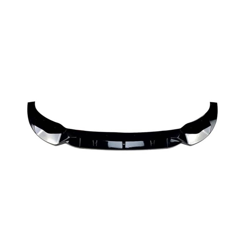 Frontspoiler für BMW X3 X4 G01 G02 Early M Pack 2018-2021 Stoßstangenlippe aus abriebfestem Anti-Kollisionsschutz Sportliche Frontlippe Diffusor Spoilerlippe,A-Glossy Black von ZDDYUU