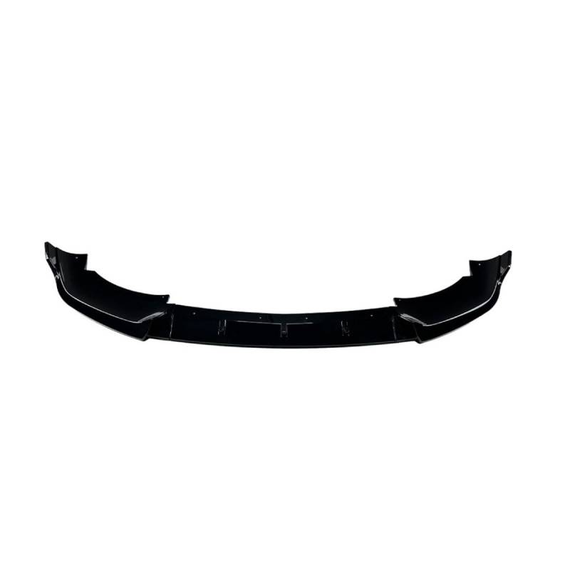 Frontspoiler für BMW X6 G06 Early M Sport 2019-2022 Stoßstangenlippe aus abriebfestem Anti-Kollisionsschutz Sportliche Frontlippe Diffusor Spoilerlippe,A-Glossy Black von ZDDYUU