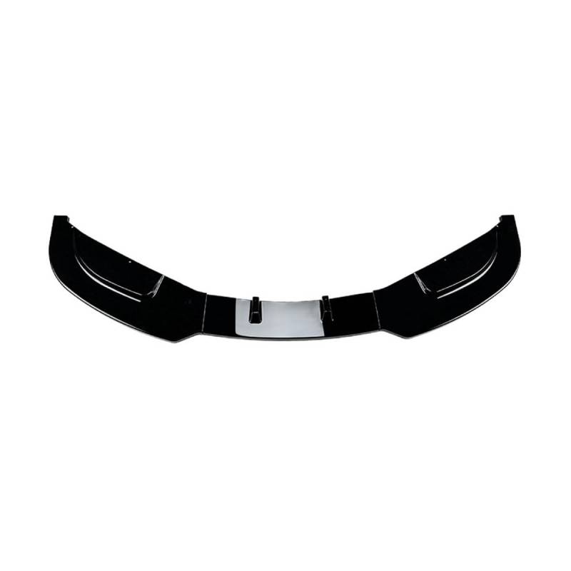 Frontspoiler für Benz C-Class w204 2011-2014 Stoßstangenlippe aus abriebfestem Anti-Kollisionsschutz Sportliche Frontlippe Diffusor Spoilerlippe,A-Glossy Black von ZDDYUU