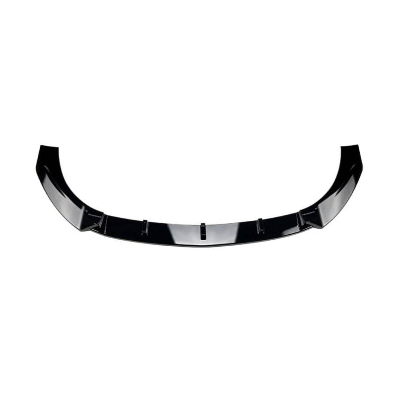 Frontspoiler für Benz CLA45 2020+ Stoßstangenlippe aus abriebfestem Anti-Kollisionsschutz Sportliche Frontlippe Diffusor Spoilerlippe,A-Glossy Black von ZDDYUU