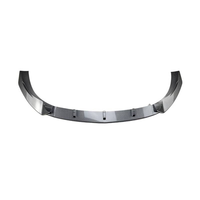 Frontspoiler für Benz CLA45 2020+ Stoßstangenlippe aus abriebfestem Anti-Kollisionsschutz Sportliche Frontlippe Diffusor Spoilerlippe,B-Carbon Fiber von ZDDYUU