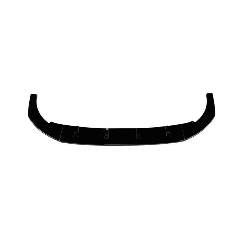 Frontspoiler für Golf 8 Golf MK8 GTI CS R 2020-2024 Stoßstangenlippe aus abriebfestem Anti-Kollisionsschutz Sportliche Frontlippe Diffusor Spoilerlippe,A-Glossy Black von ZDDYUU