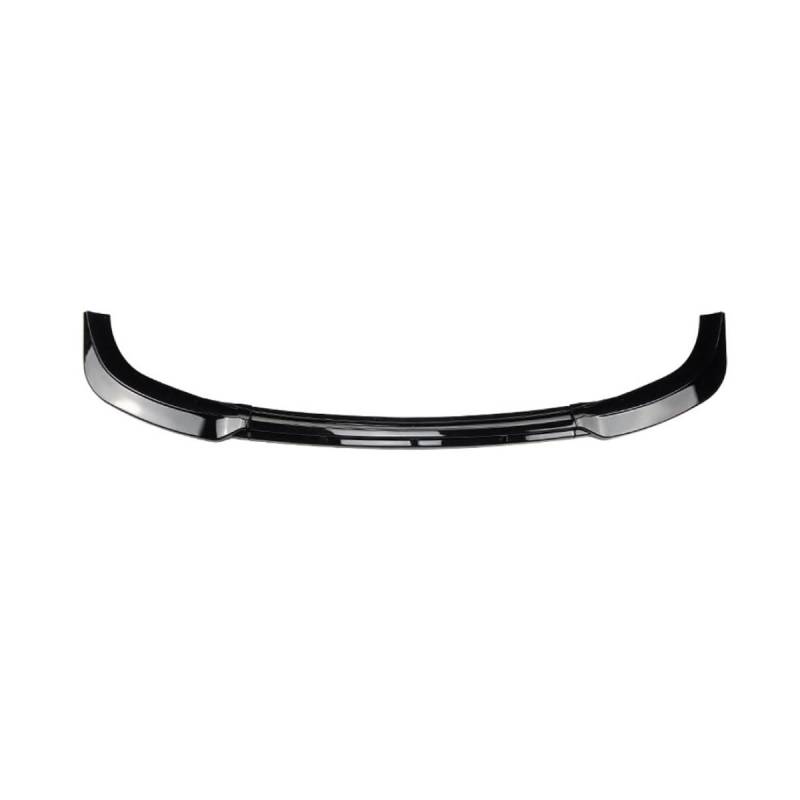 Frontspoiler für Hyundai i30 MK2 MK2.5 2012-2017 Stoßstangenlippe aus abriebfestem Anti-Kollisionsschutz Sportliche Frontlippe Diffusor Spoilerlippe,A-Glossy Black von ZDDYUU