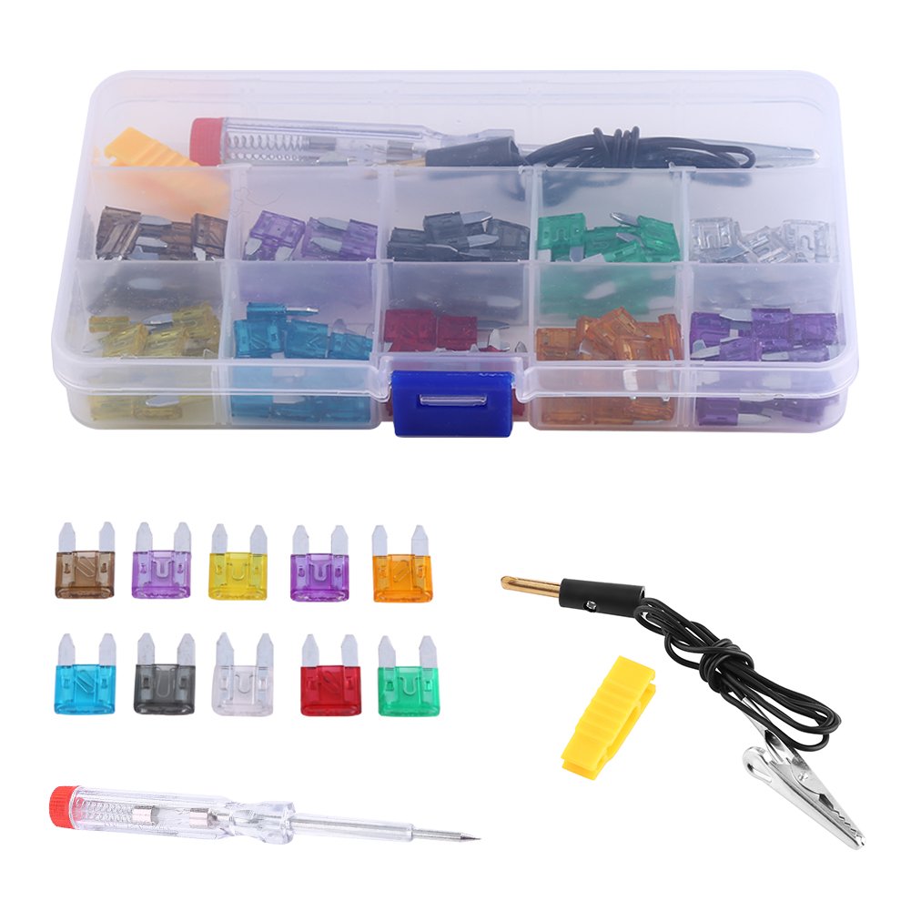 100pcs Mini Set Kit 2A-35A-Sortiment für Auto Motorrad Heim Industrie mit -farbcodiert Einfache Identifizierung 100pcs Mini Set Kit 2A-35A-Sortiment für Auto Motorrad Heim Industrie mit -farbcodiert Einfache Identifizierung von ZDETGU