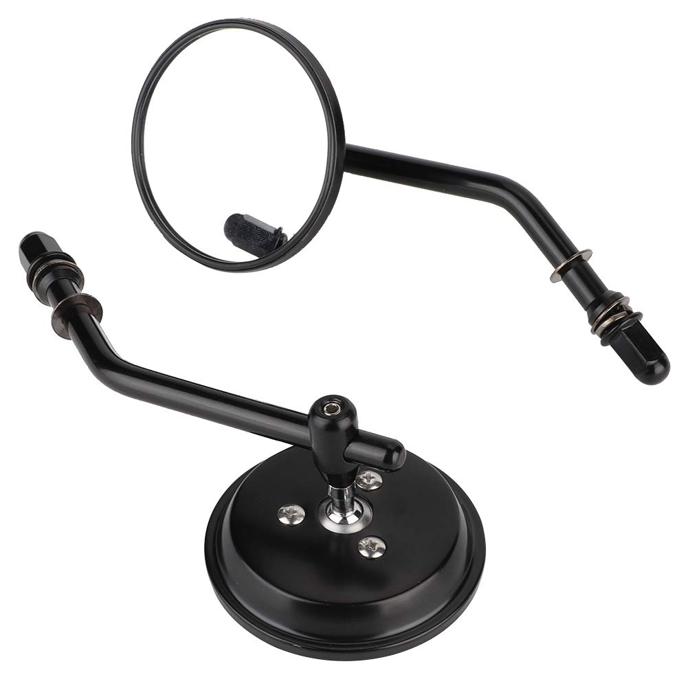 2PCS Runde Motorradmodifiziertermodifizierter Rückspiegel für Verbesserte Sichtbarkeit und Stil 2PCS Runde Motorradmodifiziertermodifizierter Rückspiegel für Verbesserte Sichtbarkeit und Stil von ZDETGU
