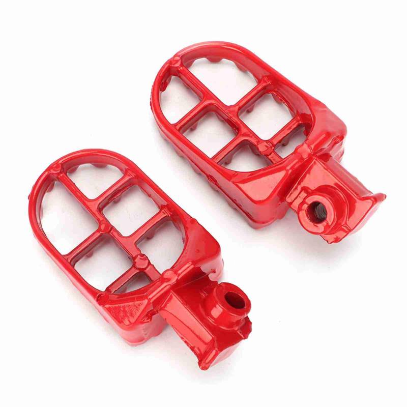 2pcs Motorradfahrrad Aluminium Passagier Fußstützenstifte Fußströme Dielen von ZDETGU