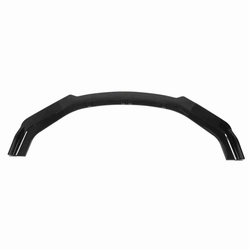 4 -teilige Stoßfänger Lip Splitter Spoiler Kohlefasermuster Rugged Vorderen Stoßfänger Lippendiffusor Universal für Auto von ZDETGU