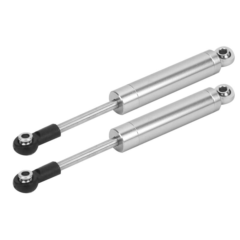 Aluminiumlegierung Schockstrudeln Dämpfer Fernbedienung Ersatzteile für RGT 1/10 RC 86100 RC Crawler Silber R86007s (Silber R86007S) von ZDETGU