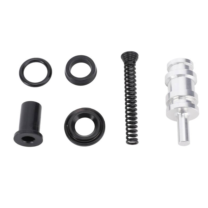 Front Master Cylinder Rebuild Kit, 11/16-Zoll-Reparaturset, Metall-Abs-Gummihandwerk für Doppelscheiben 1996-2017, OE 45072-96 von ZDETGU