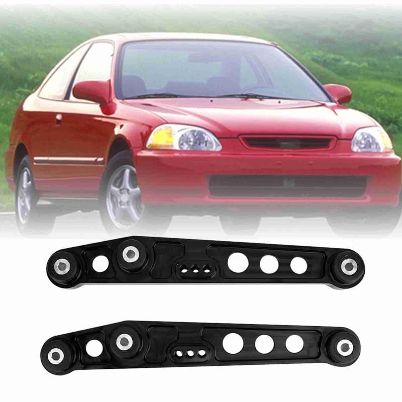 Hintere Unteren Kontrollarme-Unterframe-Klammer-Kit für 92-95 (BLACK) von ZDETGU