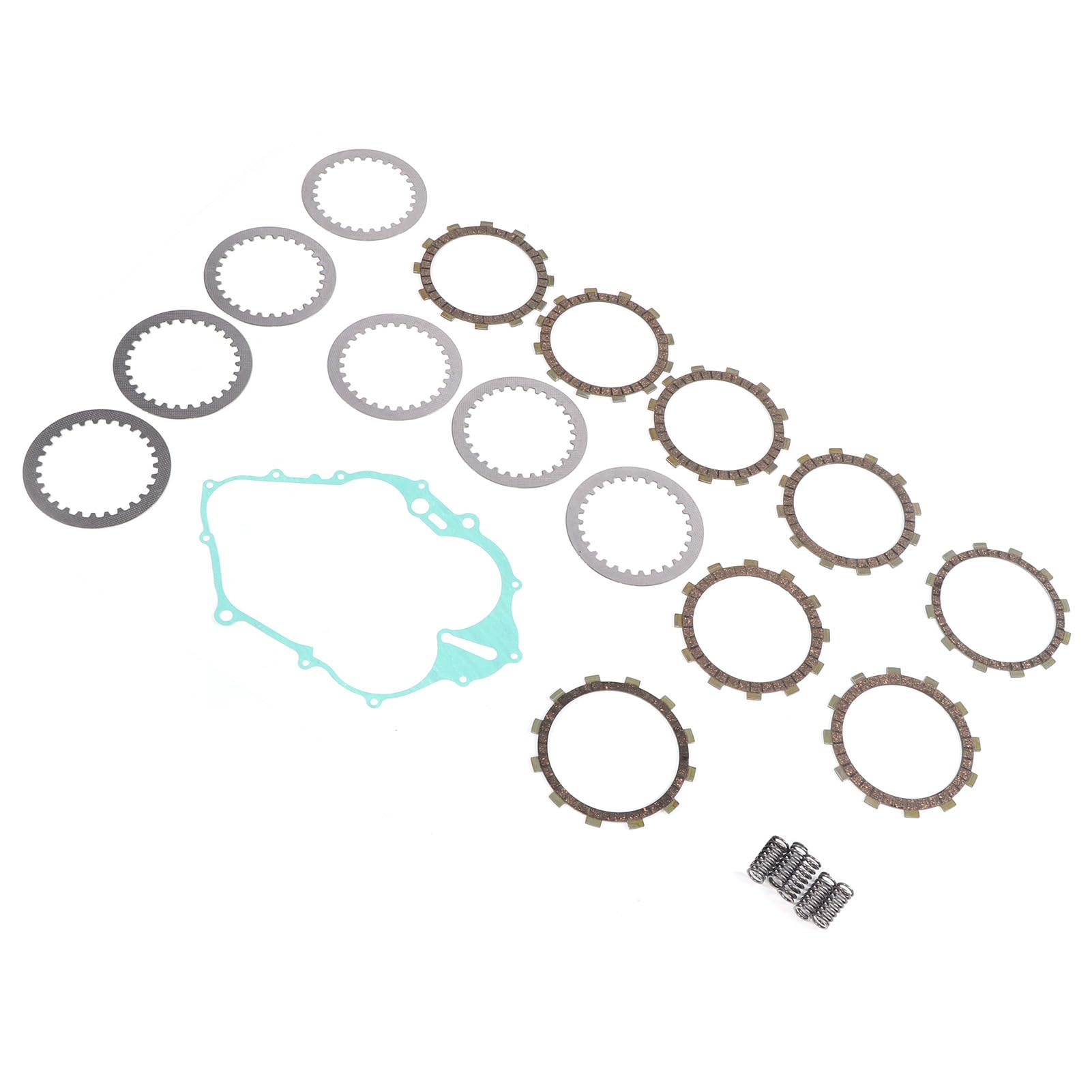 Kupplungs-Kit-Discs-Scheibenfedern Dichtung 5Y1-16321-00-00 Pass für 660R YFM660R Kupplungs-Kit-Discs-Scheibenfedern Dichtung 5Y1-16321-00-00 Pass für 660R YFM660R von ZDETGU